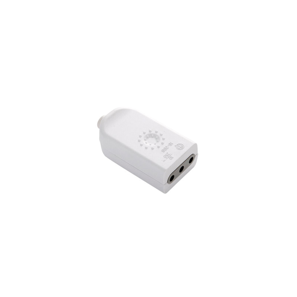 Ficha Hembra 2+T 10A Blanca 