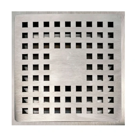 Desagüe Cuadrado 15X15 En Acero Inox 000