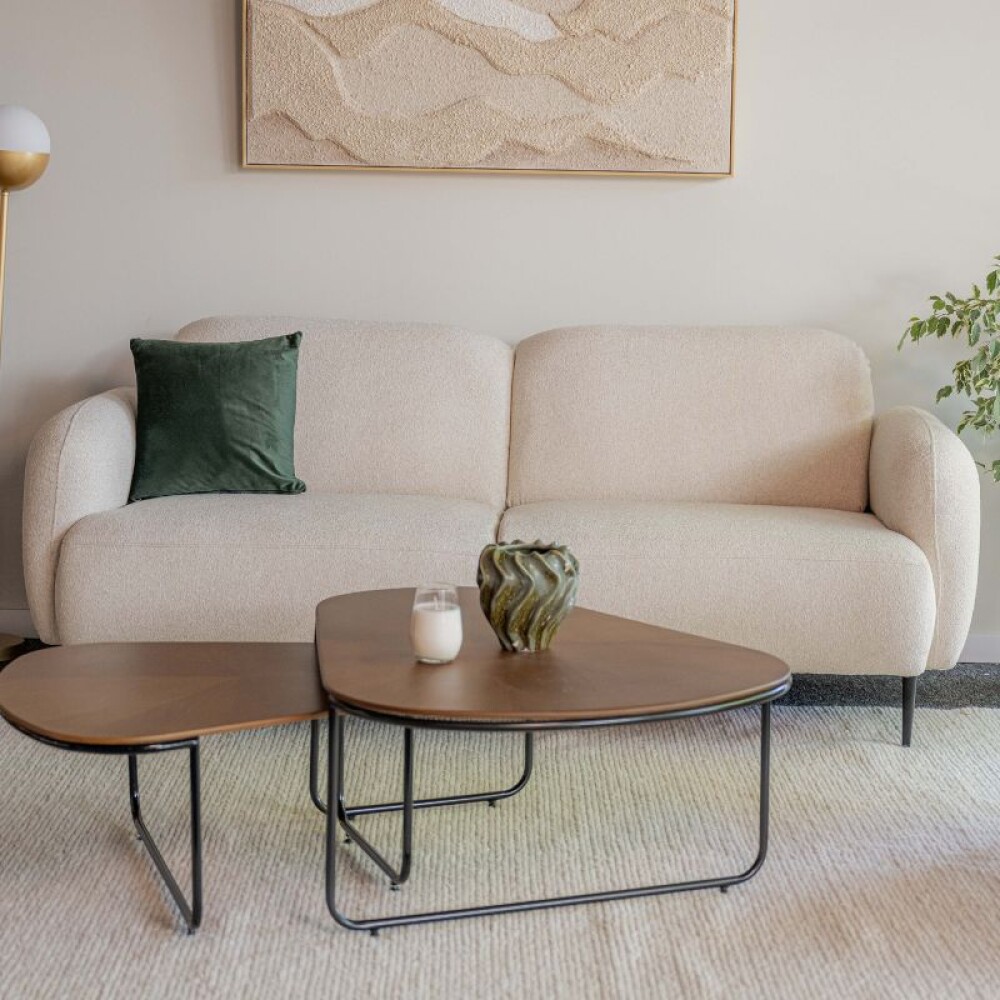 Sofá Giovanni / Beige - 2 cuerpos Sofá Giovanni / Beige - 2 cuerpos