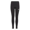 Calza Adidas Essentials Cotton 3 bandas Negro