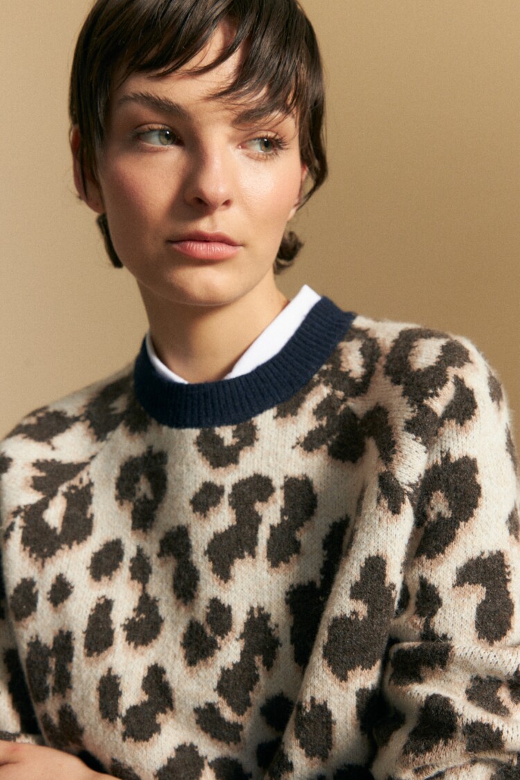 SWEATER ALMIRON Azul Marino