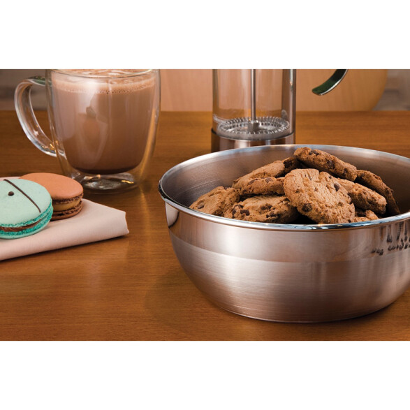 Bowl redondo sin tapa modelo FREEZINOX, 2,9 Lts. -TRAMONTINA TF0274