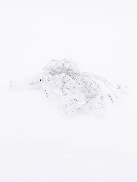 GUIA LUMINOSA CLIPS BLANCO