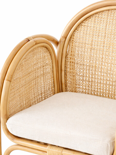 BUTACA CALIFORNIA RATAN NATURAL