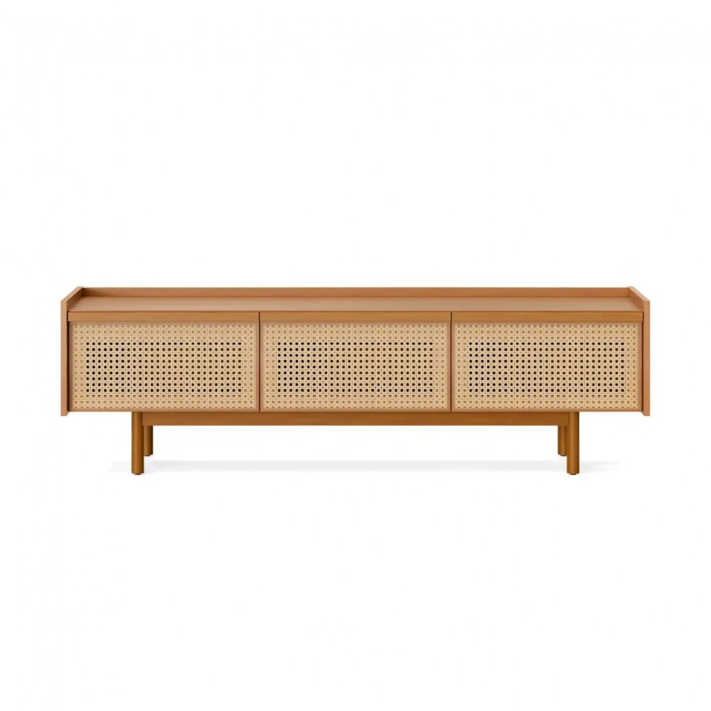 Rack de TV Dune Rattan 1.8 - Linea Manhattan Marrón