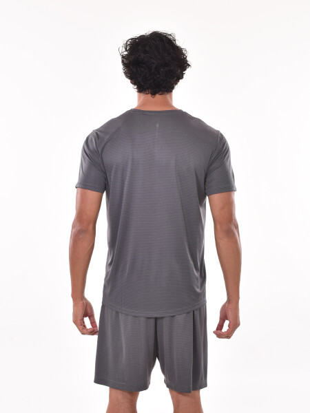 REMERA NIKOLAOS GRIS