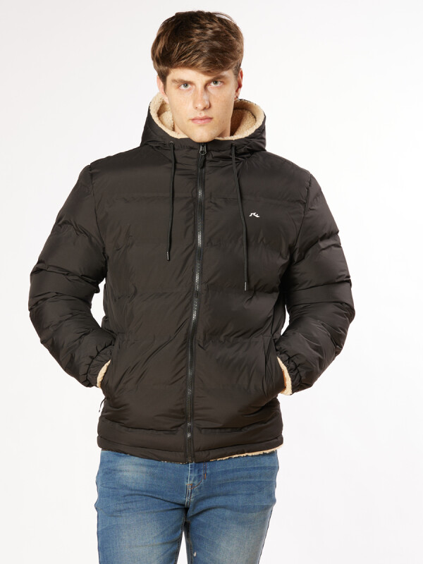 CAMPERA LUKO RUSTY Negro