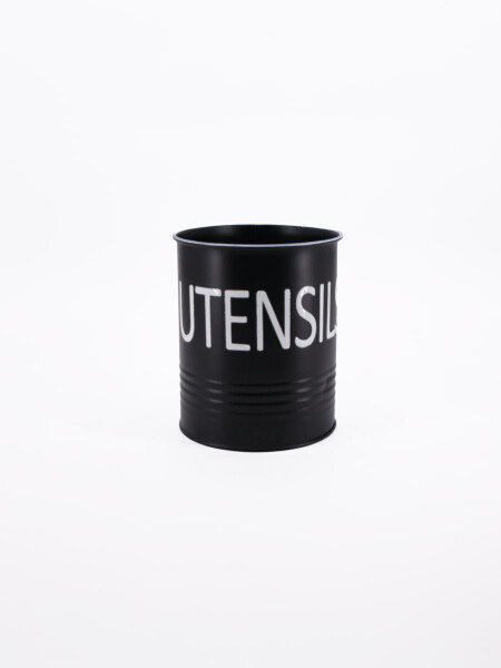 SOPORTE PARA UTENSILIOS NEGRO