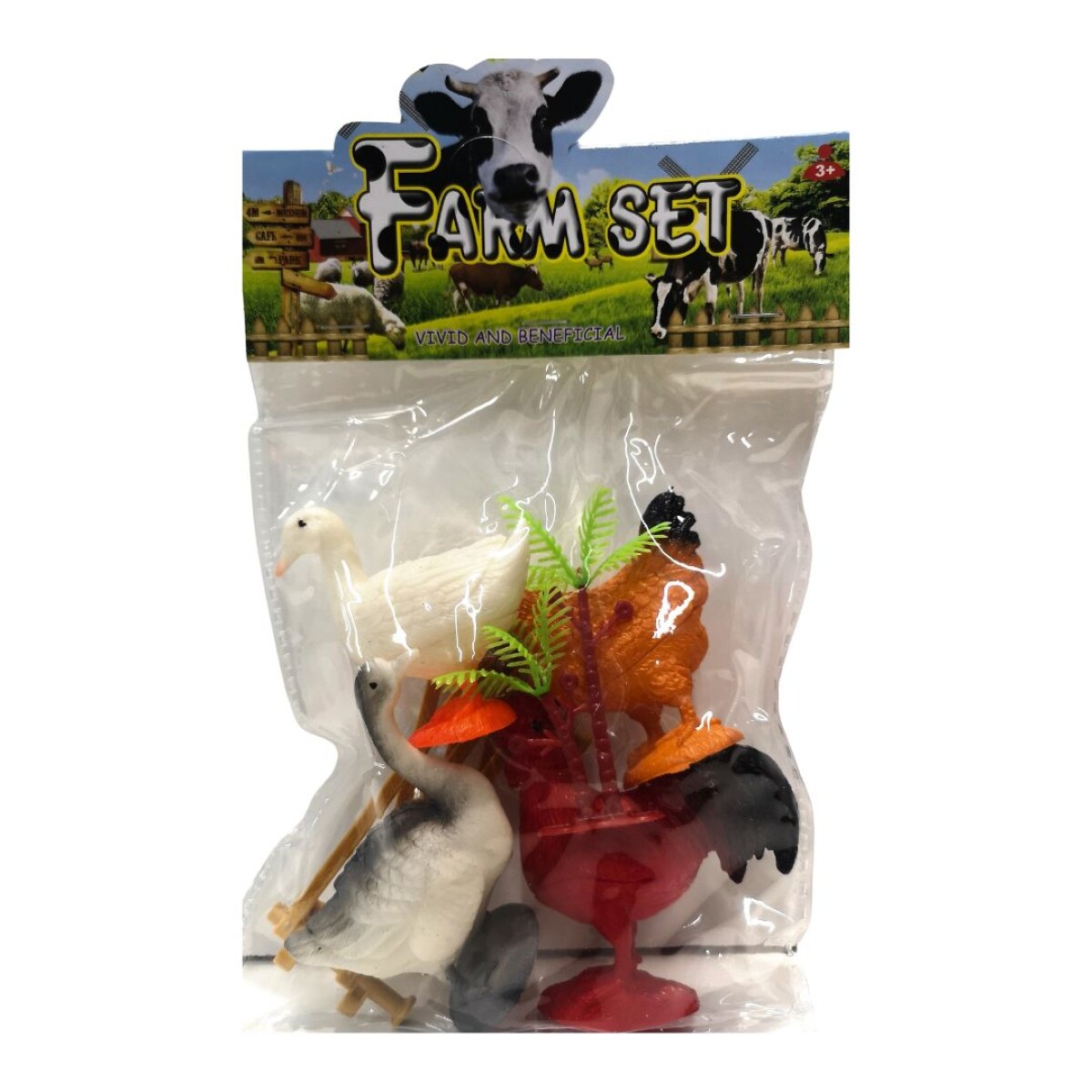 Set de animales de granja - Zz 