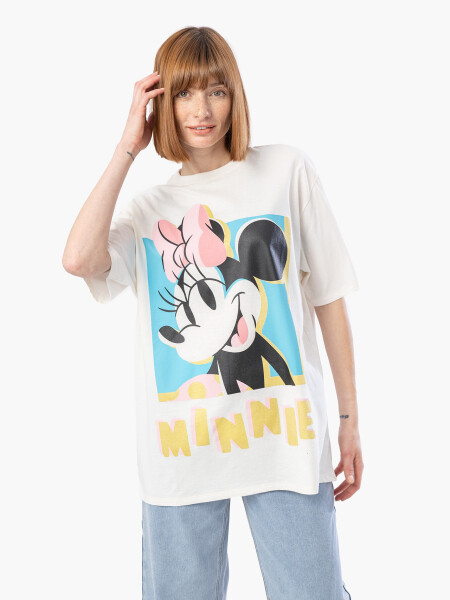 REMERA MINNIE IN BOX OFF WHITE