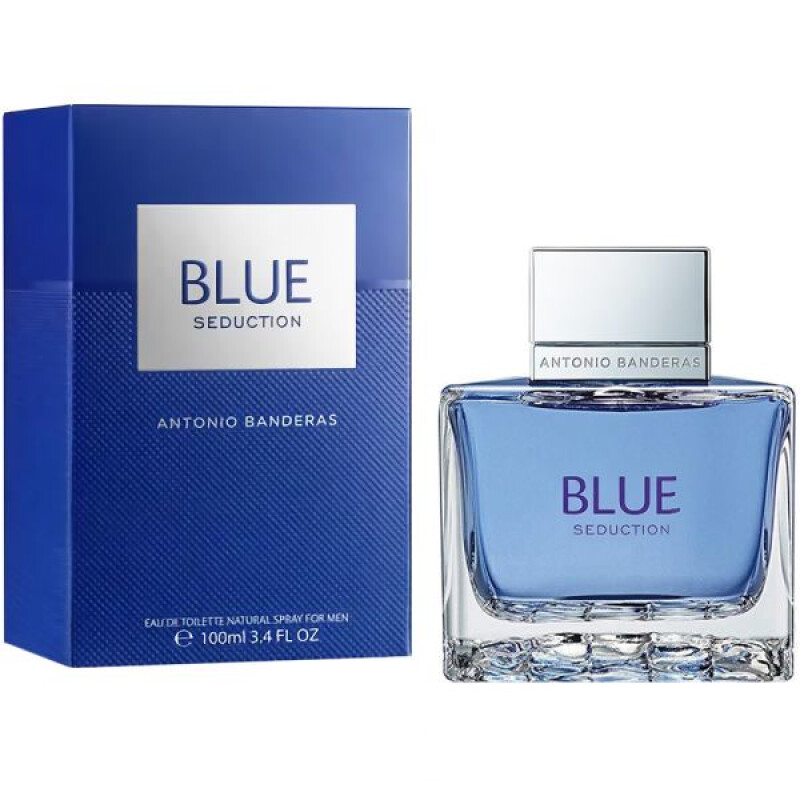Perfume Antonio Banderas Blue Seduction AB 100ml EDT VAP 1150 Perfume Antonio Banderas Blue Seduction AB 100ml EDT VAP 1150