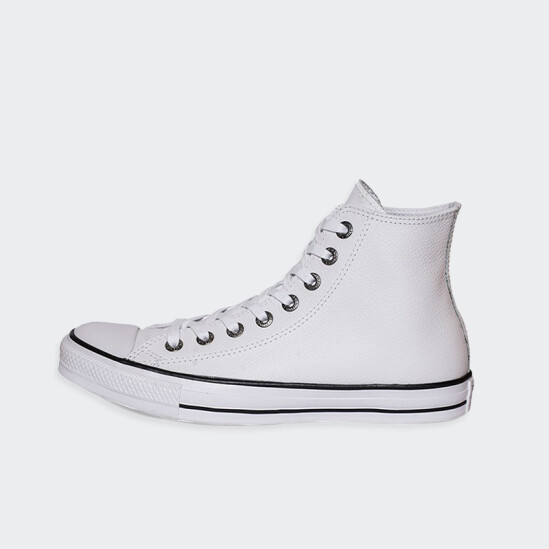 Championes Converse Chuck Taylor HI Leather Blanco