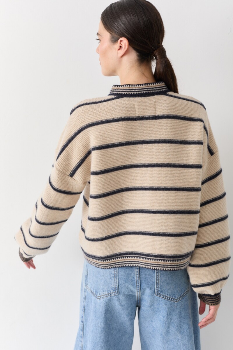 CARDIGAN TERRO TENNIS Crudo