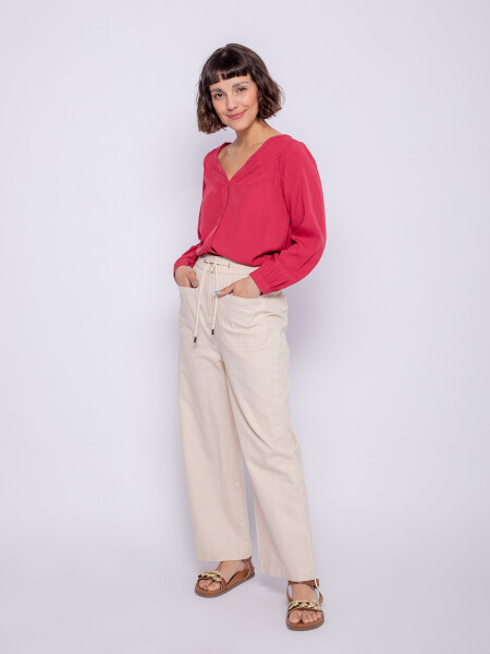 CAMISA ANNA Rojo Granadina