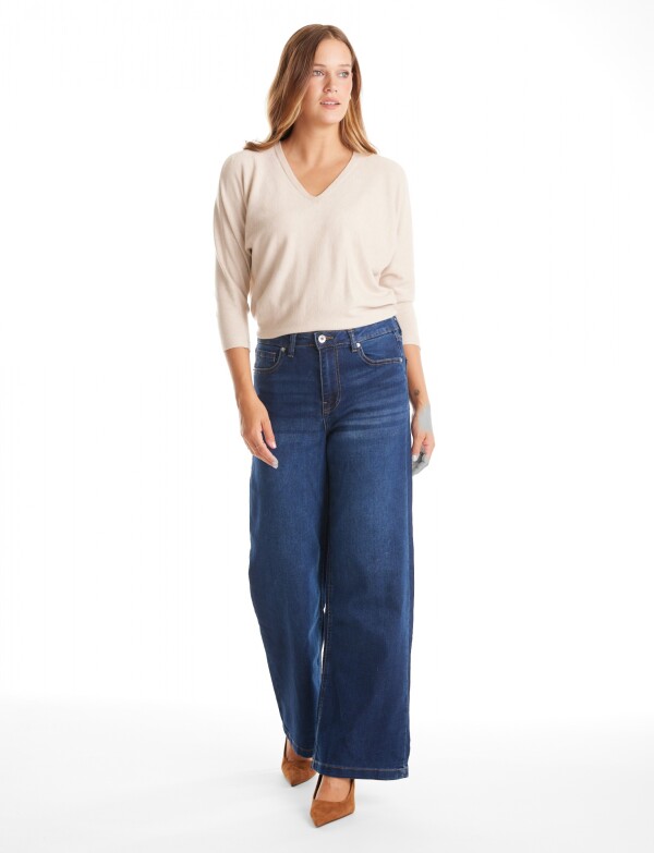 Jean Wide Leg JEAN OSCURO
