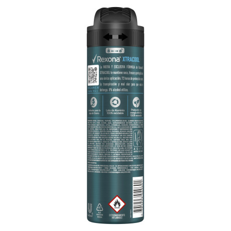 Rexona Desodorante Antitranspirante Aerosol Men Xtra Cool Rexona Desodorante Antitranspirante Aerosol Men Xtra Cool