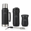 Set Stanley Super Completo termo/mate/bombilla/Yerbera Negro