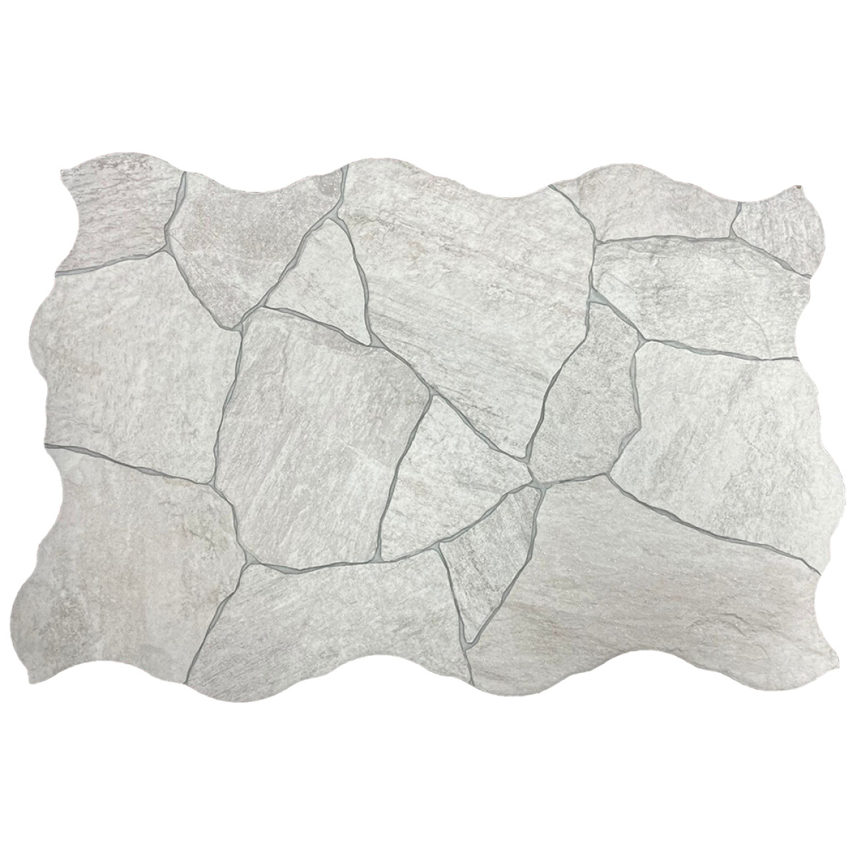 Porcelanato Para Exterior Deva Blanco "a" 44.2x66.4 Cm 