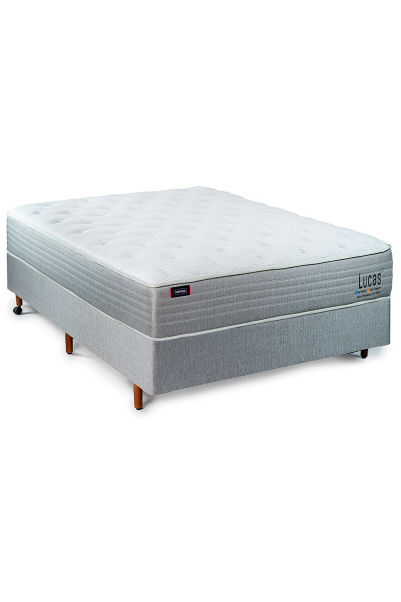 New Lucas COLCHON DE RESORTES 2 PLAZAS NEW LUCAS 138X188X30CM