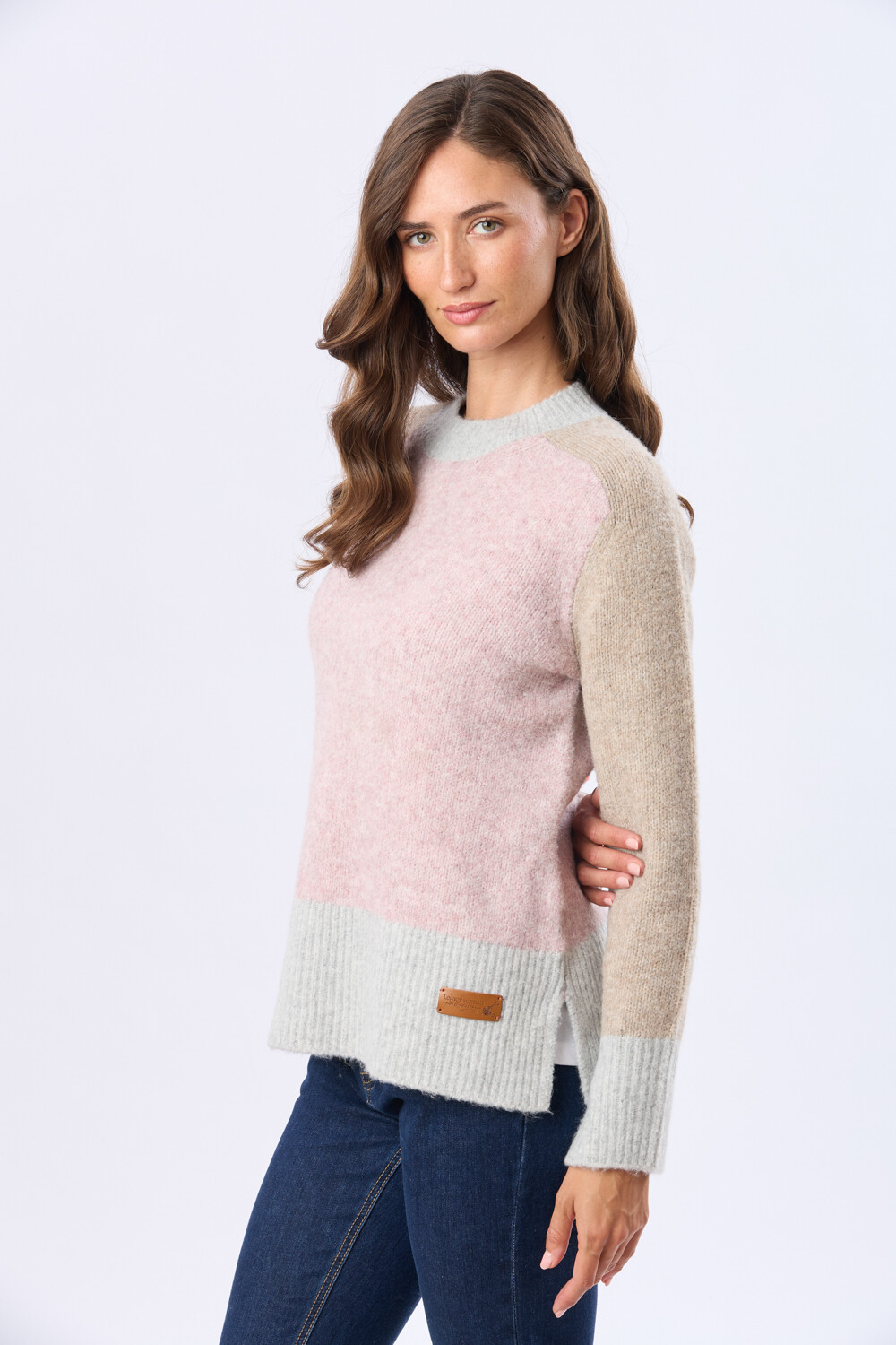 BUZO TEJIDO DE ABRIGO Rosa