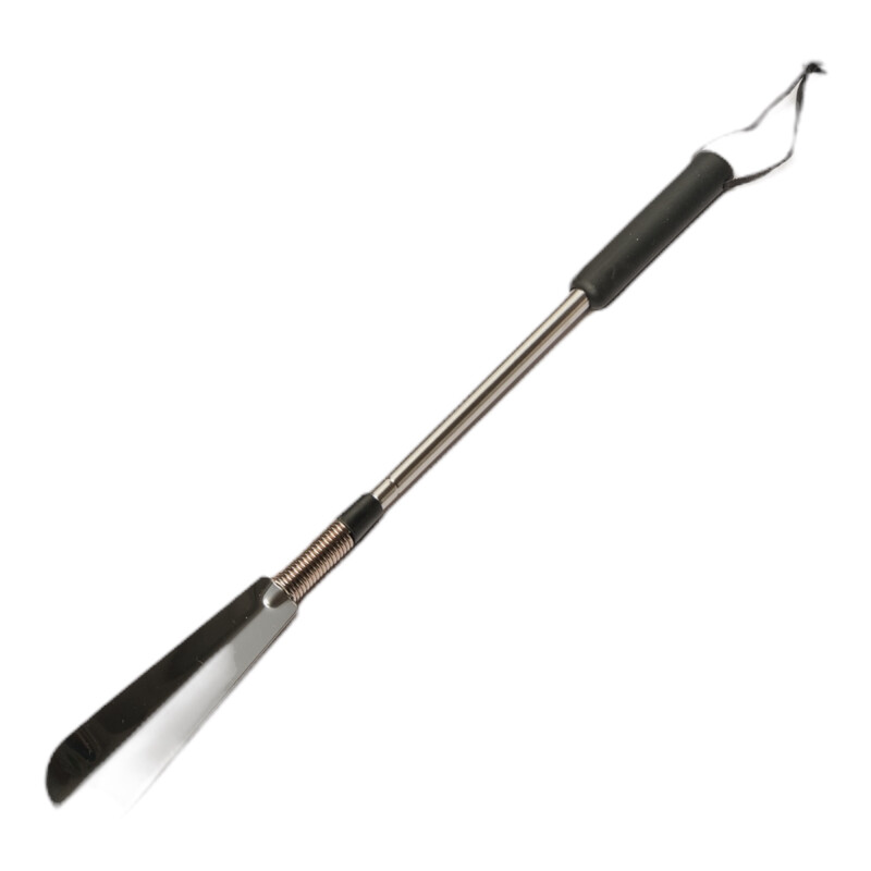 Calzador De Zapatos Telescópico Extensible Acero Inoxidable Sin Color