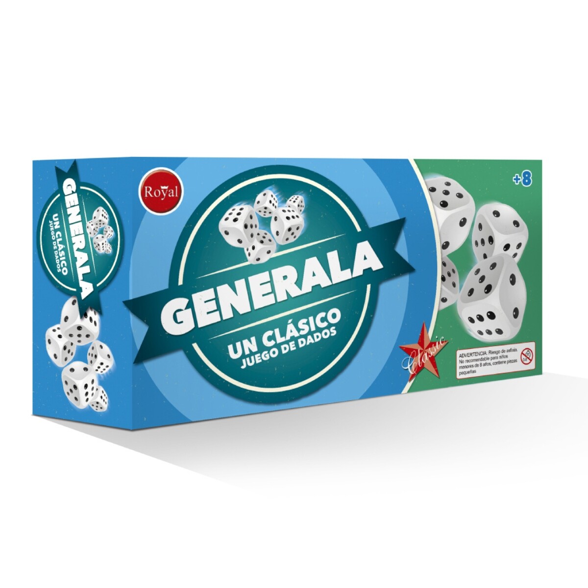 Juego de Mesa Familiar Generala Clásico Royal 