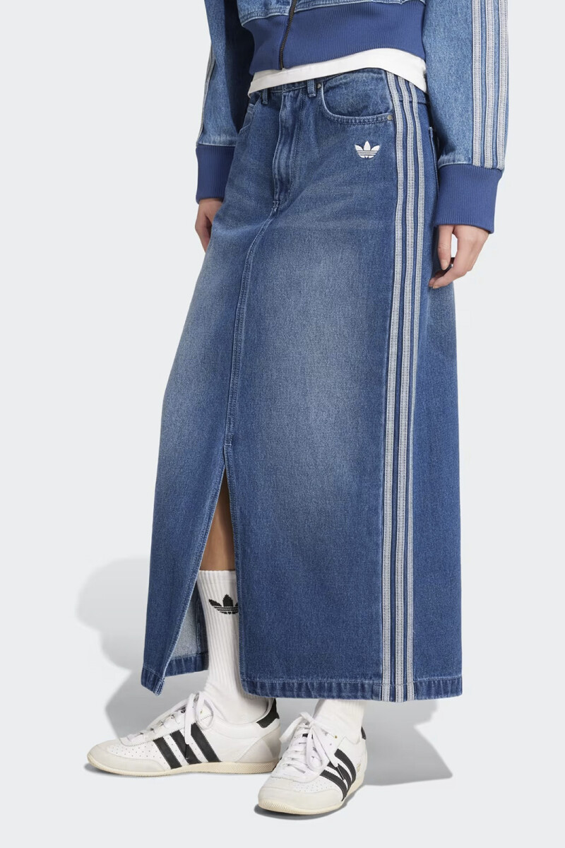 DENIM LONG SKT Azul