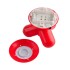 Masajeador Mini Eléctrico Portátil Usb O Pilas Mimo Color Variante Rojo