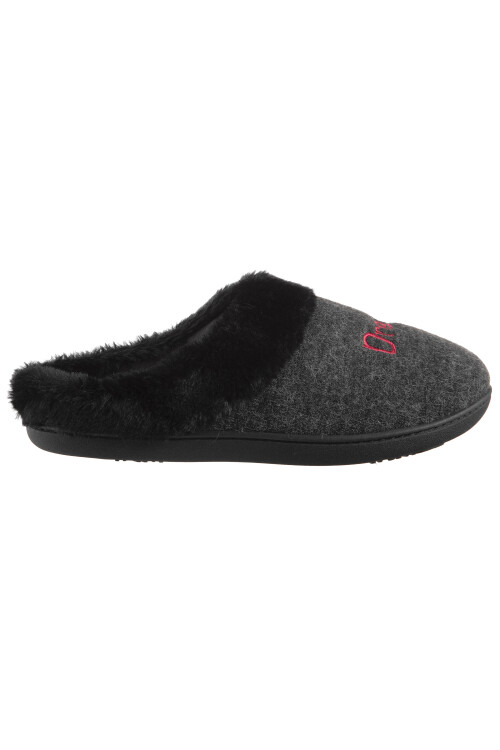 PANTUFLA DREAM BIG GRIS MELANGE