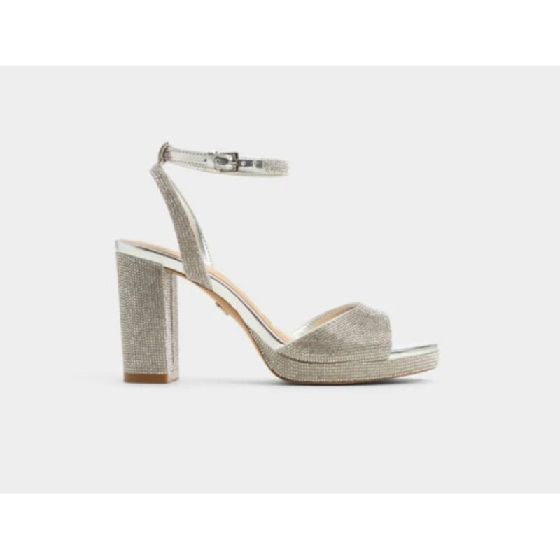 ALLURING SILVER SYNTHETIC SILVER