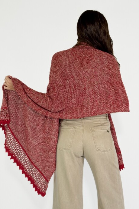 PASHMINA ASTRA Rojo