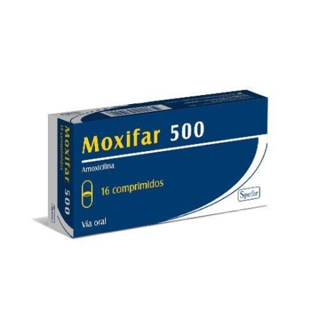 Moxifar 500mg 16 Comprimidos Moxifar 500mg 16 Comprimidos