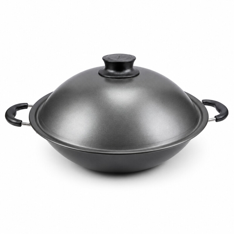 Wok de Aluminio con Antiadherente 32cm Wok de Aluminio con Antiadherente 32cm