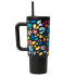 Vaso Térmico Metalico 1.2 Litros Diseño Sorbito Agua Cafe Ax Color Negro