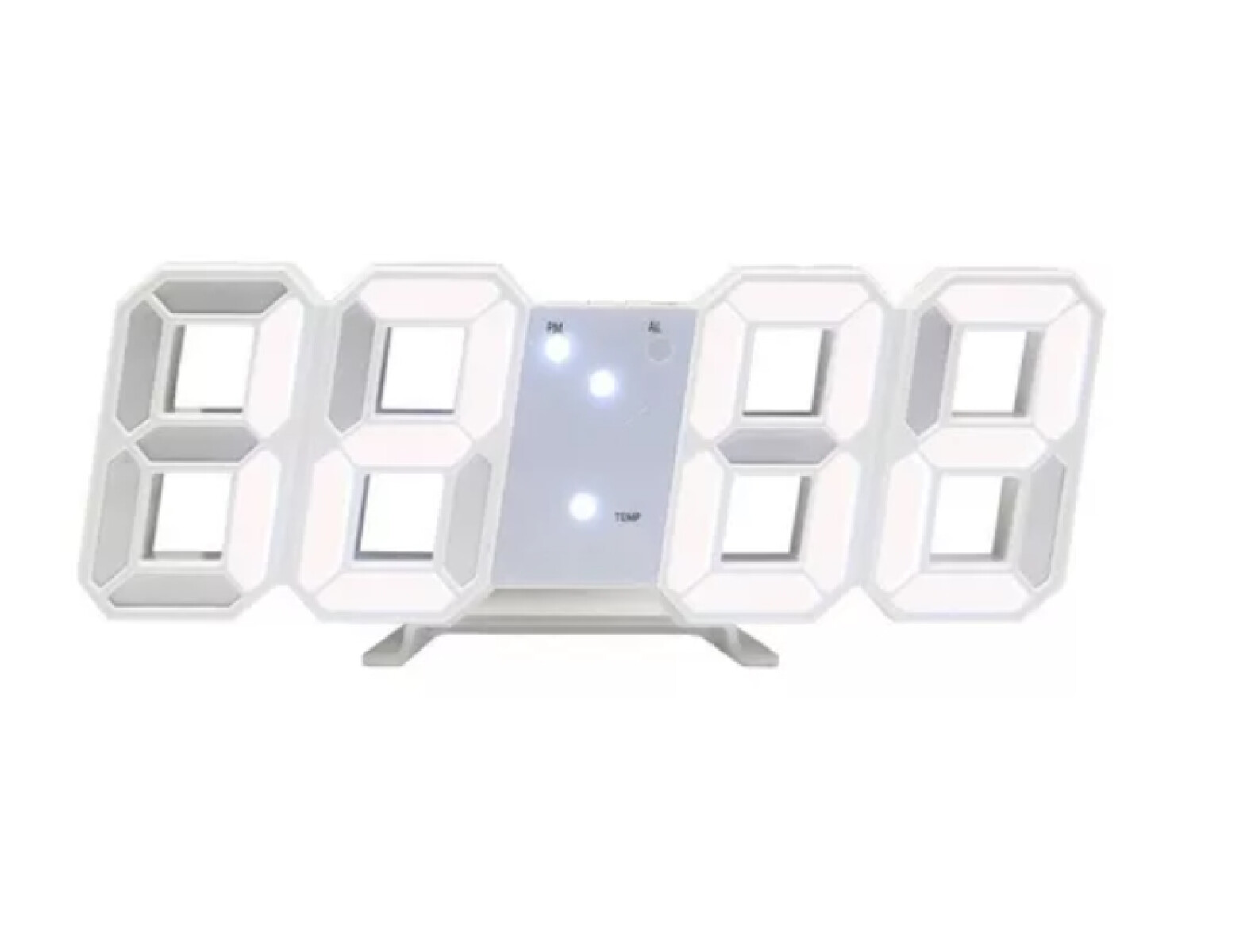 Reloj Despertador con Luces Led 