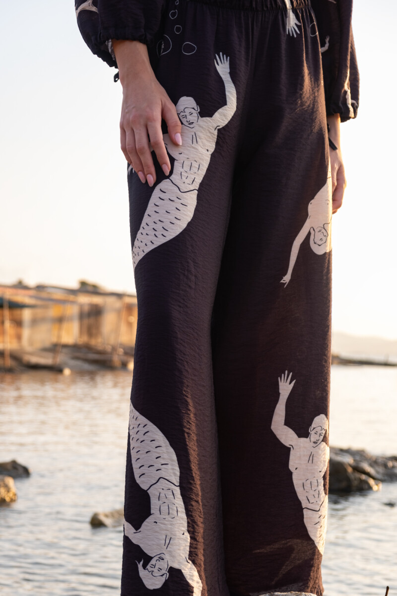 MICHU PANTS Negro