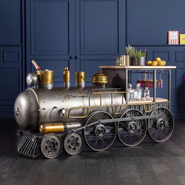 MESA DE BAR STEAMLOCK Grisgrafito - -
