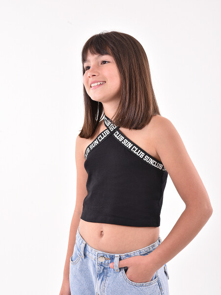 MUSCULOSA SUN CLUB NEGRO