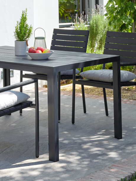 Mesa de jardín MADERUP A90xL150 negro Mesa de jardín MADERUP A90xL150 negro