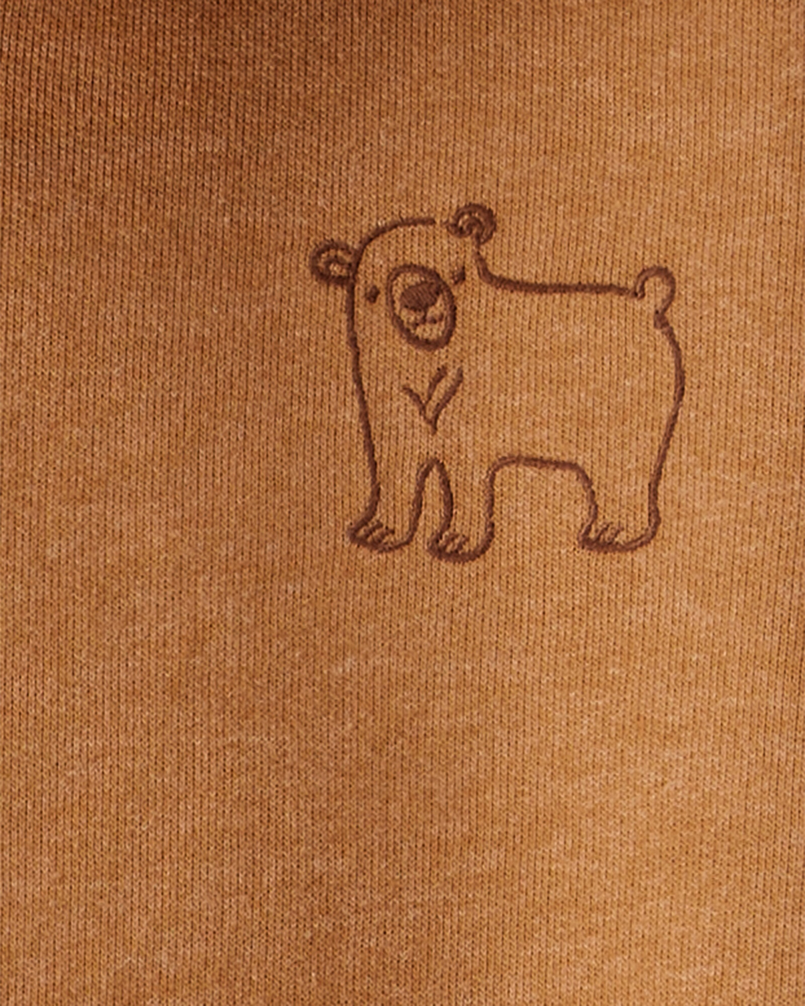 Set dos piezas de algodón, pantalón y canguro, diseño osos Sin color