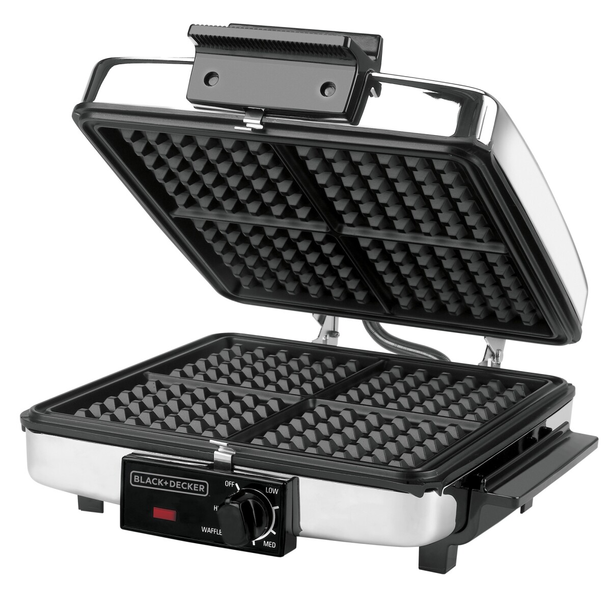 SANDWICHERA/WAFFLERA, CAPACIDAD PARA 4 REBANADAS 