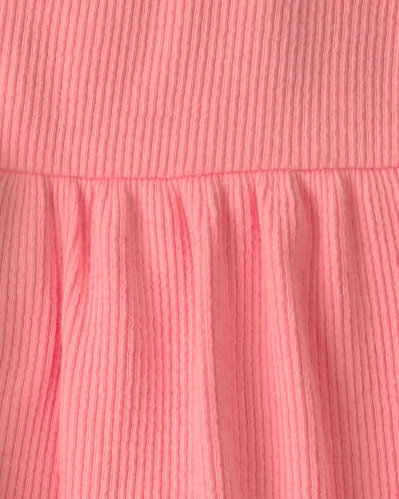 Pack dos bodies bombachudos de algodón orgánico, diseños floral y rosa Sin color