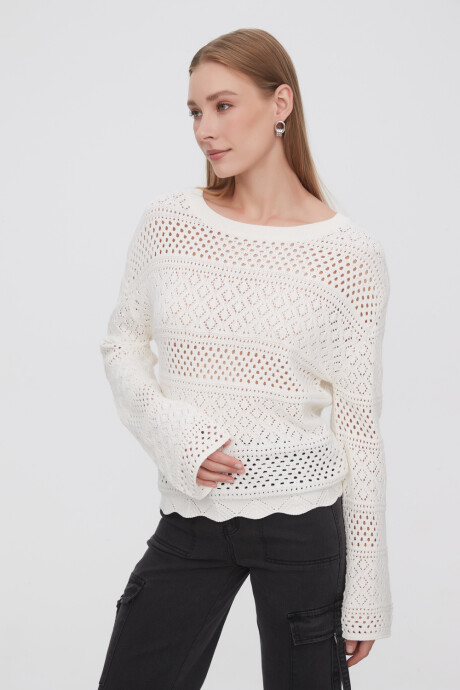 Sweater Cliya Crudo / Natural