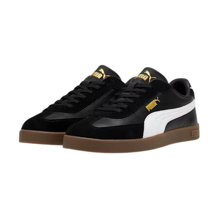 Championes Puma Club Li Era Black/White/Gum