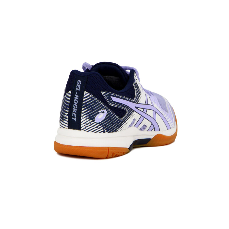 Asics Gel-rocket 9 - White/vapor Blanco-gris Claro