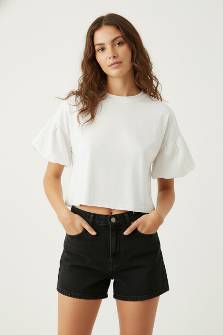 Remera Raspen Marfil / Off White