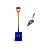 Combo Hermasur® Pala de palear ergonómica + cuchara de albañil 8" Combo Hermasur® Pala de palear ergonómica + cuchara de albañil 8"