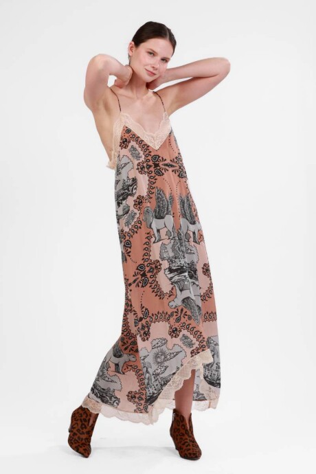 Vestido Italian Coast Rose Vestido Italian Coast Rose