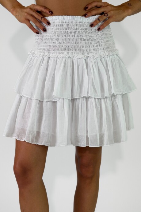 POLLERA MARLIN Blanco