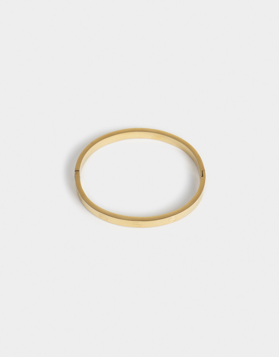 Pulsera Rígida De Acero Quirúrgico 